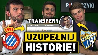 UZUPEŁNIJ HISTORIĘ TRANSFERÓW  Piłkarzyki QUIZ [upl. by Etnecniv]