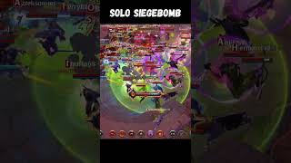 Solo Siegebow Goes BOOOM Albion online shorts [upl. by Saimon194]