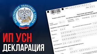 Как отправить декларацию УСН в личном кабинете ИП онлайн [upl. by Marvella]