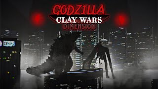 Godzilla Clay Wars Dimension  Part 1 Fan Made StopMotionAnimation Film [upl. by Pepita]