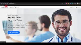 EHR 20  Electronic Health Record EHR using blockchain and IPFS [upl. by Leinahtan511]