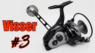 Visser No 3 Spinning Reel Review  JampH Tackle [upl. by Maria]