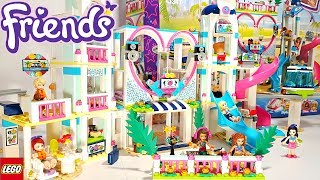 Lego Friends Heartlake City Resort Building Review 41347 [upl. by Gunnar]