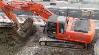 hitachi zaxis scavatore [upl. by Nmutua]