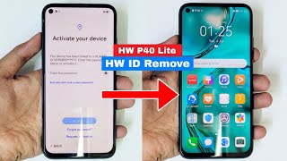 Huawei P40 Lite JNYLX1 Huawei ID RemoveHuawei ID BypassFRP BypassHuawei Nova 7i ID Unlock [upl. by Georgie]