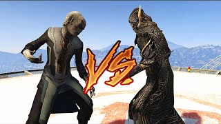 EBONY MAW VS CORVUS GLAIVE  EPIC BATTLE [upl. by Ahsikam32]