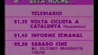 Avance de programación TVE1 1985 [upl. by Ekez590]