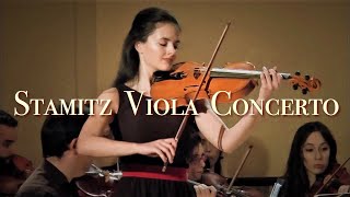 STAMITZ Viola Concerto  Cristina Cordero 17 [upl. by Adnahsor]