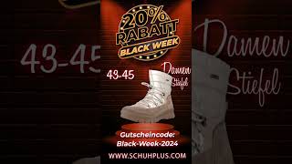 BLACK WEEK 🔲 schuhplus 🏴 20 🏴 Schuhe Übergrößen Code ✒️ BlackWeek2024 🔲 wwwschuhpluscom [upl. by Ansley]