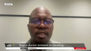 Another bogus doctor nabbed at the Tembisa Hospital [upl. by Nigle]