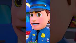 Baby Police Song👮 Police Take Care Of Sick Baby shorts kidssong PIBLittleSong [upl. by Av]