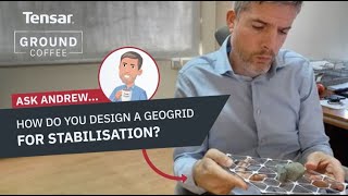 How do you design a geogrid for stabilisation I Geotechnical Engineering I TGC Ask Andrew EP 13 [upl. by Hakon194]