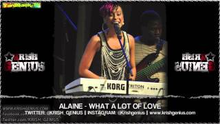 Alaine  What A Lot Of Love Cardiac Keys Riddim May 2013 [upl. by Presber]