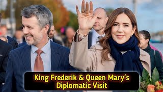 Denmarks Royals in Germany King Frederik amp Queen Marys Diplomatic Visit [upl. by Zales]