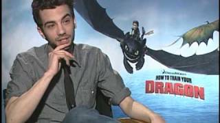 Jay Baruchel Interview for HOW TO TRAIN YOUR DRAGON [upl. by Plume869]