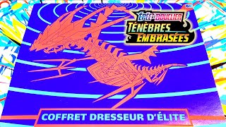 Ouverture du Coffret Dresseur DÉlite TÉNÈBRES EMBRASÉES ✨ [upl. by Aliehc]