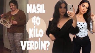 NASIL 40 KİLO VERDİM I Benim Zayıflama Hikayem [upl. by Edelstein]