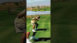 Charles Barkleys insane golf swing transformation shorts golf golfswing [upl. by Juliette]