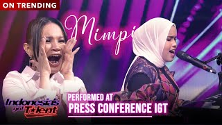 PENAMPILAN SPESIAL Putri Ariani Buat Takjub Lewat Lagu Mimpi  Indonesias Got Talent 2023 [upl. by Eiltan478]