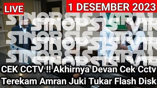 CEK CCTV Akhirnya D€v4n Cek Cctv Terekam Amr4n Juk1 Tukar Flash Disk [upl. by Yelraf378]