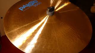 Paiste 2000 series 18quot crash cymbal [upl. by Ydnak]