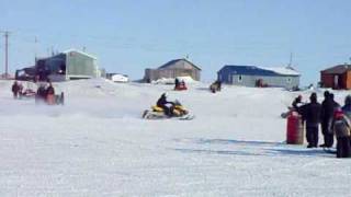 POLARIS RUSH 600 vs SKIDOO ETEC 600 [upl. by Baerman]