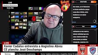 Xavier Cadalso entrevista a Angiolino Abreo CE plancha José Deschamps [upl. by Nnylsoj]