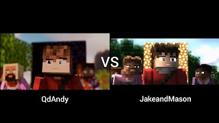 A Minecraft Movie  Teaser Part 4 QdAndy vs JakeandMason [upl. by Aimek]