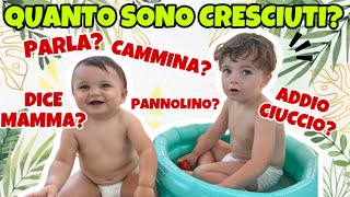 QUANTO SONO CRESCIUTI I NOSTRI FIGLI Aggiornamenti Martino e Kevin [upl. by Norej]