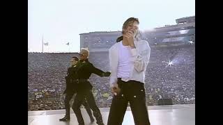 Michael Jackson  Super Bowl Performance 1993 AI UPSCALED 4K 60 FPS [upl. by Nagaek]