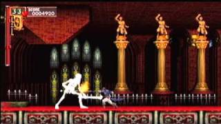 Castlevania The Dracula X ChroniclesSTAGE3BossMINOTAURS [upl. by Einnos]