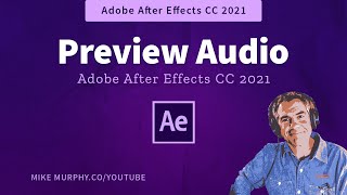 After Effects CC How To Preview Audio Only [upl. by O'Toole]