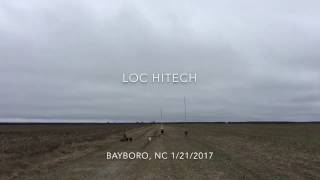 LOC HiTech on Aerotech H115 Dark Matter at Bayboro NC 1212017 [upl. by Eenehs]