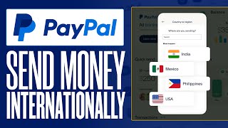 How To Send Money With Paypal Internationally To Another Country 2024 [upl. by Allsun]