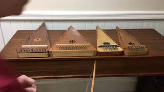 Bowed Psaltery comparison [upl. by Lohman]