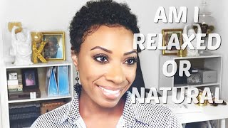 Tapered Fro on Relaxed Hair  Short Hair Tutorial [upl. by Nnyliram]