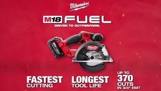 Milwaukee® M18™ FUEL™ Metal Cutting Circular Saw [upl. by Cela]