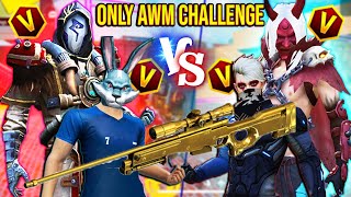 B2K RAISTAR VS LOREM RIGADA  2VS2 ONLY AWM CHALLENGE [upl. by Esirehs]