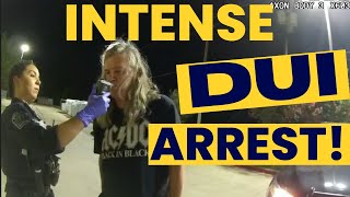 BUSTED DUI Arrest Sobriety Test FAIL 🚔 [upl. by Atkins987]