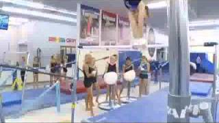 Nastia Liukin Returns Training for Olympics in London 2012 Gymnastics [upl. by Corene]