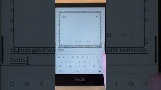 How to Highlight Text and Make a Note on Your Kindle [upl. by Heriberto]