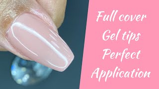 How To Perfect Application Amazon Soft Gel Full Coverage Tips [upl. by Goer]