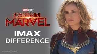 Captain Marvel  The IMAX® Difference [upl. by Malva321]