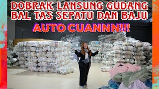 DATANG LANGSUNG KE GUDANG BAL TAS SEPATU DAN BAJU [upl. by Suoicul]