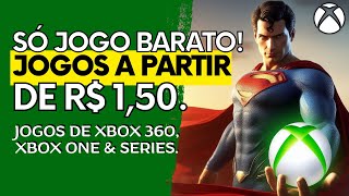 Só Jogo BARATO nas OFERTAS da BLACK FRIDAY do XBOX 360 XBOX ONE e SERIES de R 150 a R 4980 [upl. by Yelyak]