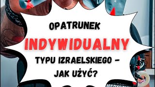 Opatrunek indywidualny typu izraelskiego  jak użyć [upl. by Oahc596]