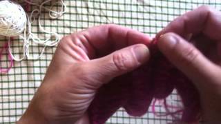 Baby mütze einfach Strickenbaby hatTutorial Teil 2 [upl. by Fitzhugh]