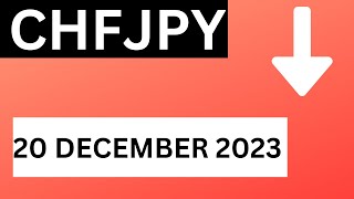 CHFJPY ANALYSIS TODAYCHF JPY FORECAST THIS WEEK NEXT WEEK [upl. by Casi]