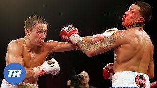 Gennady Golovkin vs Gabe Rosado  FREE FIGHT  Young GGG with Bloody KO Victory [upl. by Koh948]