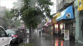 The Severe Thunderstorm of 8152012 Brooklyn New York with commentary [upl. by Pfister203]